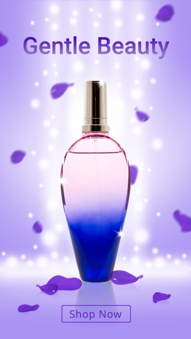 Petal Element Women’s Perfume Fragrance Sale Promotion Ecommerce Story