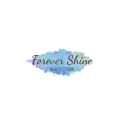 Watercolor Style Beauty Studio Logo Image