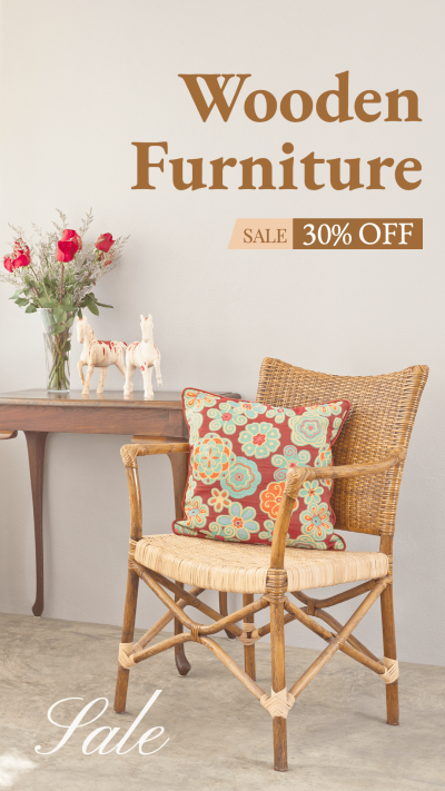 Furniture Sale Promo Ecommerce Story
