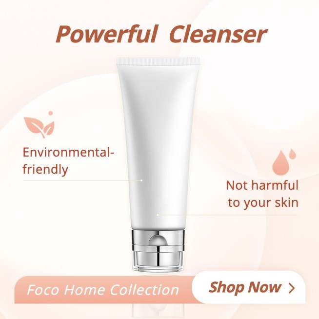 Home Cleaning Products Promo Ecommerce Product Image预览效果