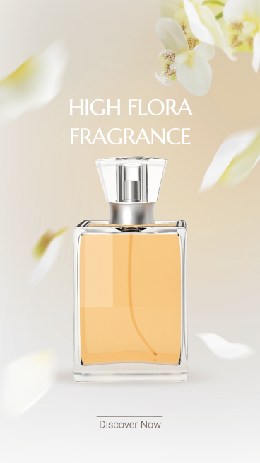 Petal Element Women’s Perfume Fragrance Sale Promotion Ecommerce Story预览效果