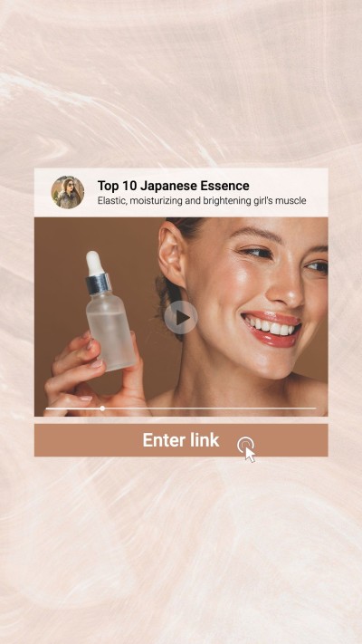 Mobile Interface Simulation Japanese Essence Introduction Ecommerce Story