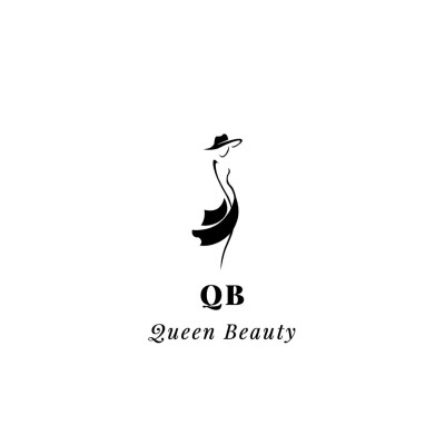 Black Dress Silhouette Women's Fashion Logo