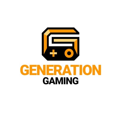 Black Stroke Element Gaming Logo