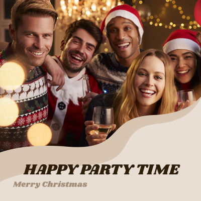 Christmas Party Instagram Post