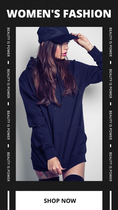 Women's Fashion Sale Promotion Ecommerce Story