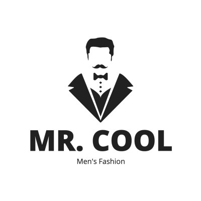 Black Color System Men's Fashion Clothing Logo