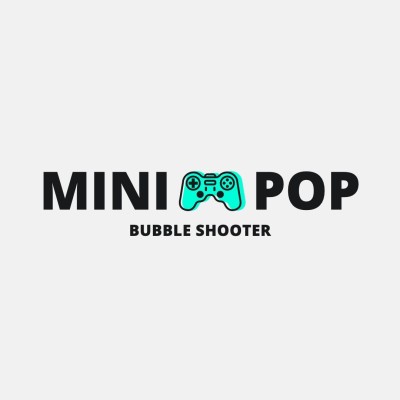 Green Color Block Game Handle Gaming Logo