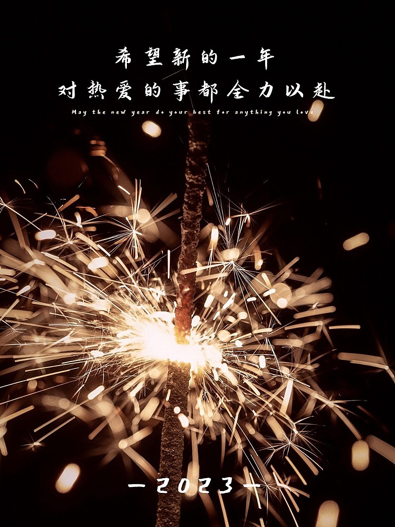 春节晒图春节祝福新年祝福烟花plog模板