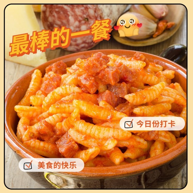 正餐美食记录简约风plog模板预览效果