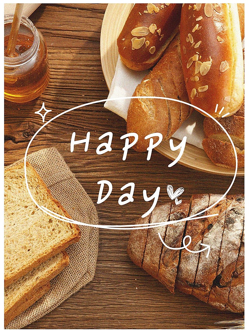 日常晒美食美食记录简约风plog模板