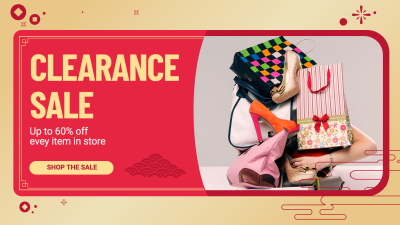 Creative Style Promotion Ecommerce Banner