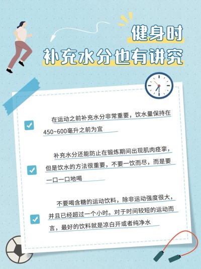 健身运动攻略科普小红书配图