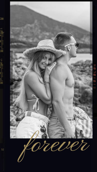 Simple Filter Element Hug Couple Dates Moment Instagram Story