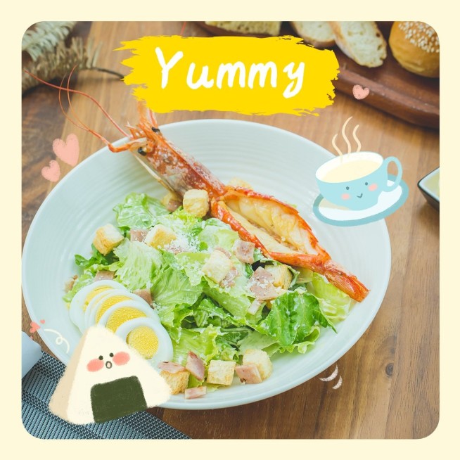 餐饮美食记录简约风plog模板预览效果