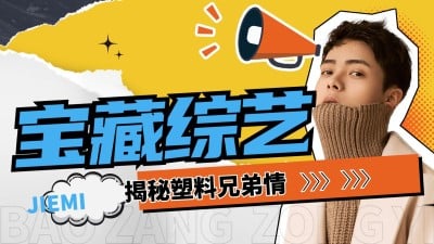 综艺风饭制视频横版封面