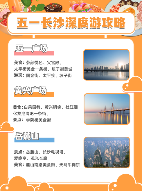 简约五一劳动节旅游出行攻略指南小红书封面配图预览效果