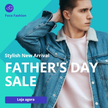 Fashion Father's Day New Arrival Sale Coat Display Ecommerce Product Image