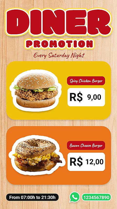 Simple Dinner Delivery Discount Ecommerce Story