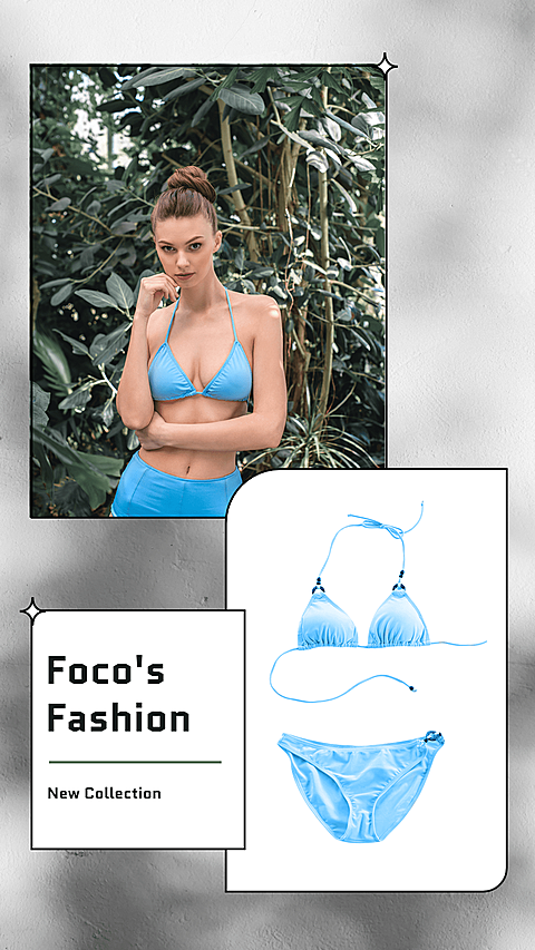 Fashion Female Bikini New Arrival Ecommerce Story
