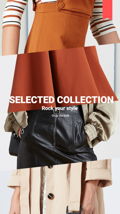 Woman Clothing Propaganda Template Poster Ecommerce Story