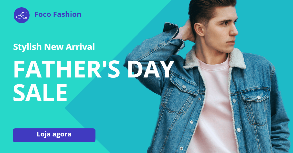 Peppermint Green Background Fashion Father's Day New Arrival Sale Ecommerce Banner