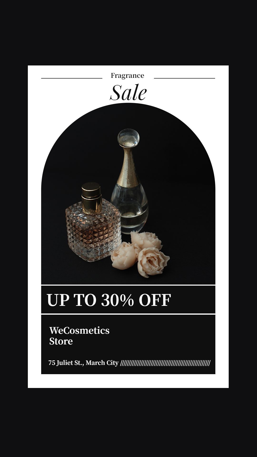 Arch Element Women's Perfume Fragrance Sale Promo Ecommerce Story预览效果