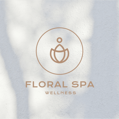 Minimalist Sunlight Background Beauty Care Logo Image