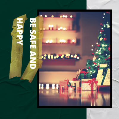 Simple Literary Christmas Party Record Photo Instagram Post