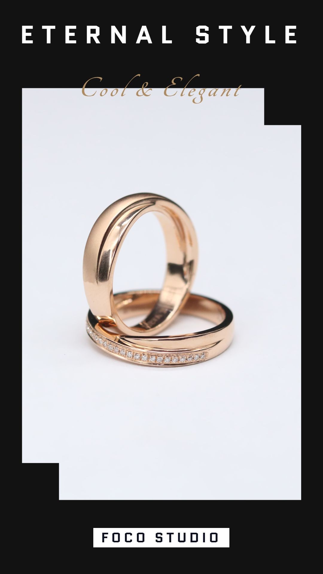 Literary Style Men's Ring Display Ecommerce Story