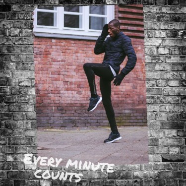 Literary Brick Wall Exercise Man Lifestyle Display Instagram Post