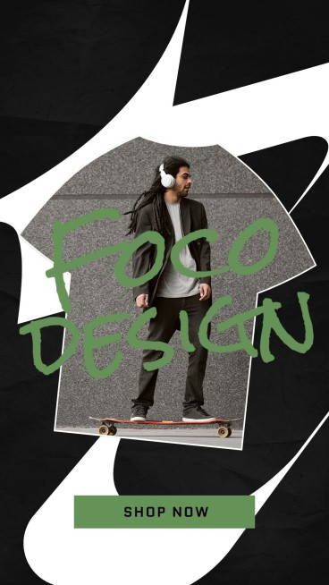 Men's Clothing Fashion Ecommerce Story预览效果
