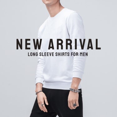 Simple Fashion Men's Wear New Arrival Display Sale Ecommerce Product Image