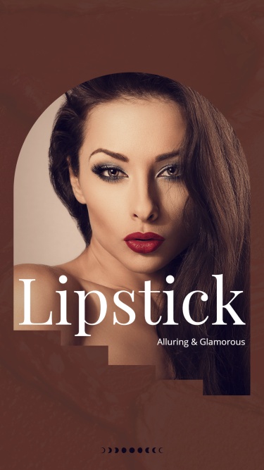 Luxury Style Lipsticks Promotion Ecommerce Story