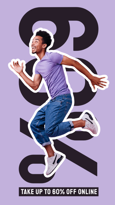 Creative Style Online Discount Ecommerce Story