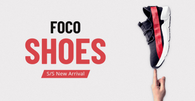 Sports Running Shoes New Product Arrival Ecommerce Banner 