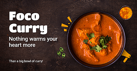 Simple Curry Delicacy Promotion Ecommerce Story
