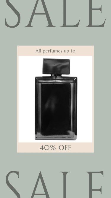 Rectangle Element Women's Perfume Fragrance Sale Promo Ecommerce Story
