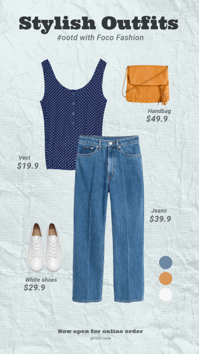 Fashion Stylish Outfit Display Ecommerce Story