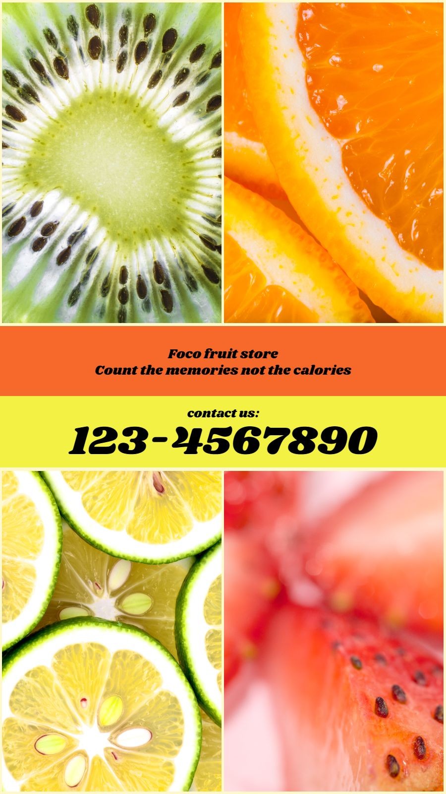 Simple Style Fruit Store Service Ecommerce Story