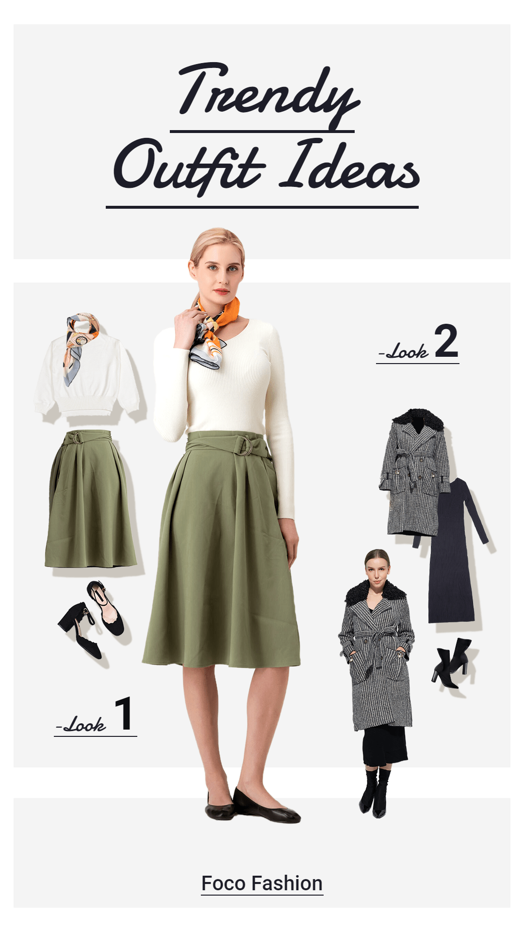 Fashion Women's Outfit Display Ecommerce Story