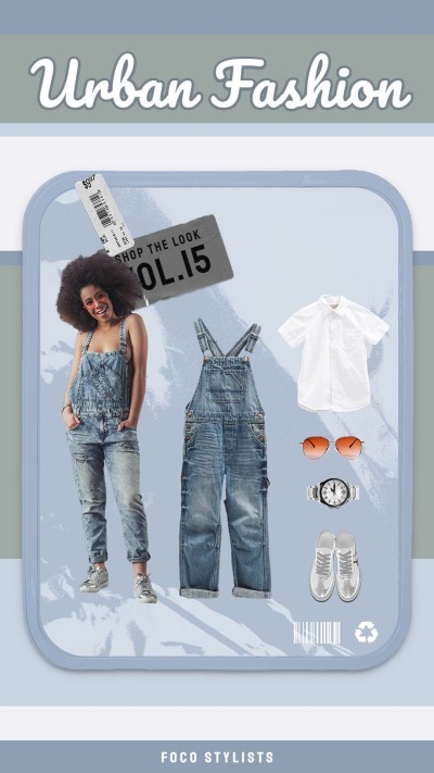 Women's Cool Casual Fashion Clothing Shop the Look Styling Ideas OOTD Ecommerce Story