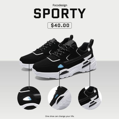 Sports Running Shoes Details Display Annotation Description Ecommerce Product Image