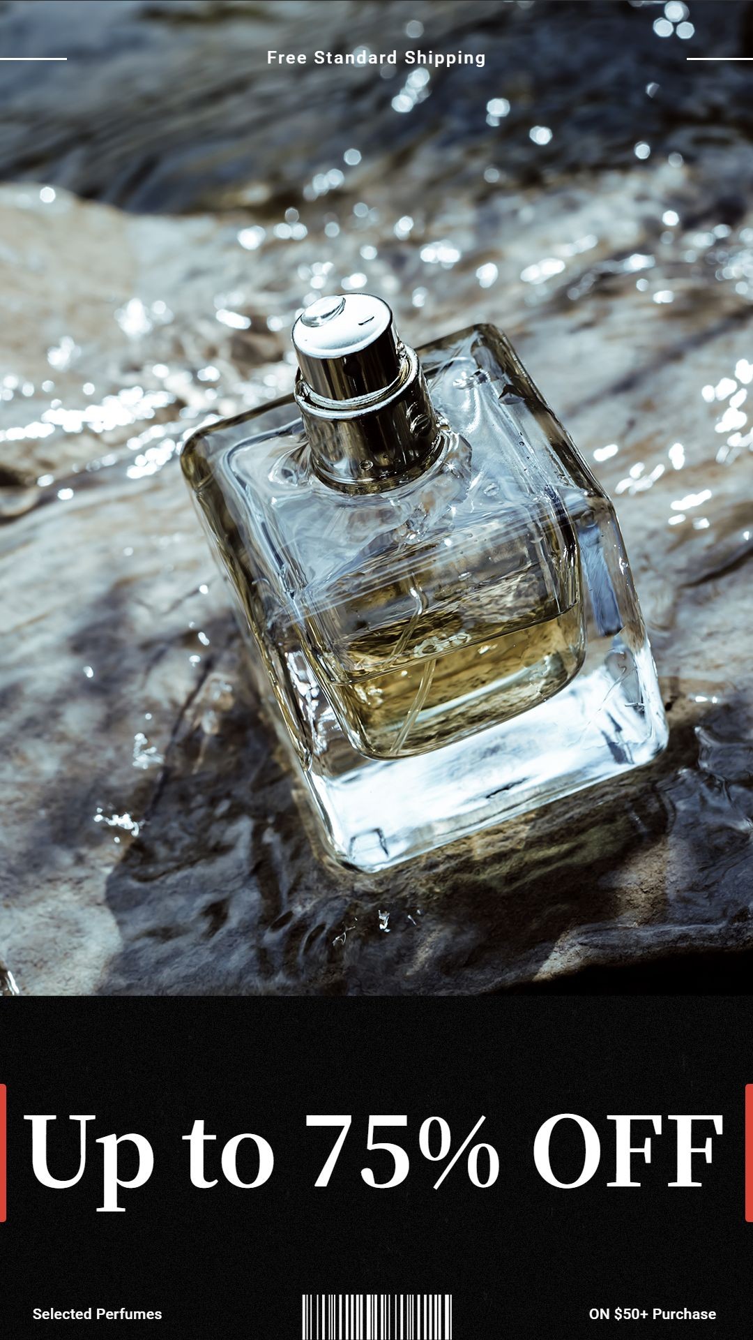 Flicker Element Women's Perfume Fragrance Sale Promo Ecommerce Story预览效果