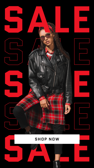 Luxury Style Black Friday Women's Wear Sale Ecommerce Story