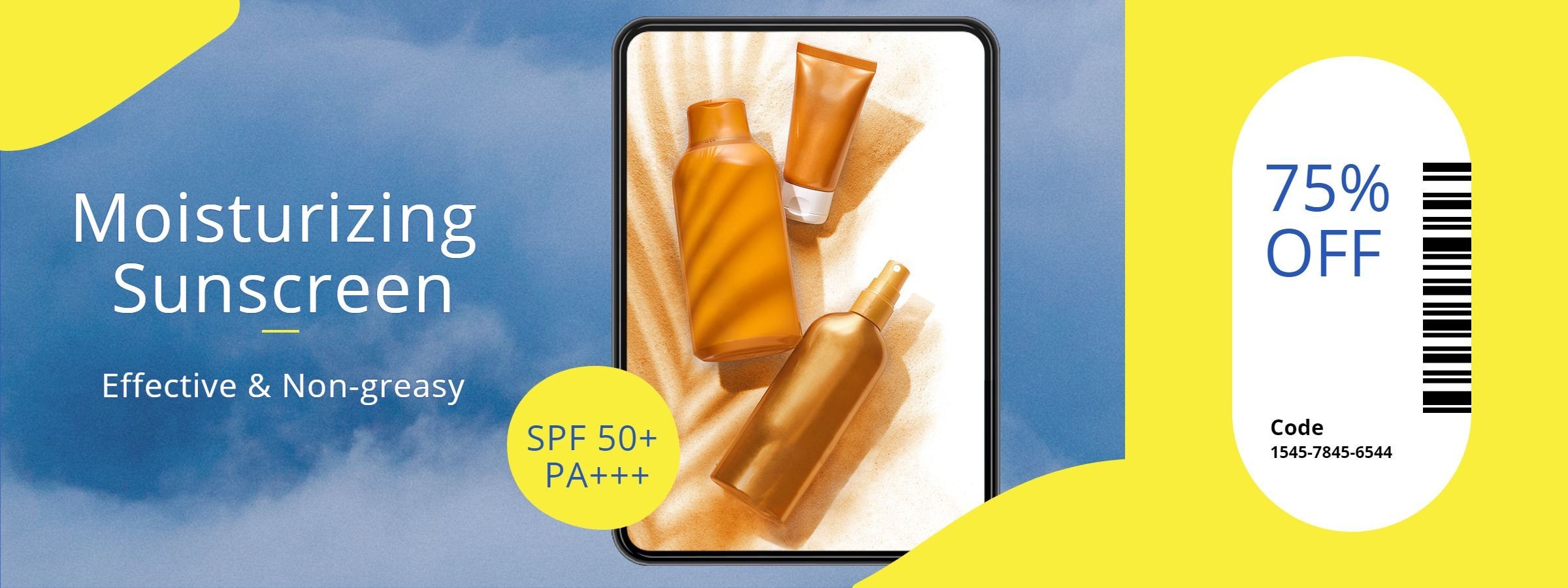 Fashion Moisturizing Sunscreen Discount Coupon