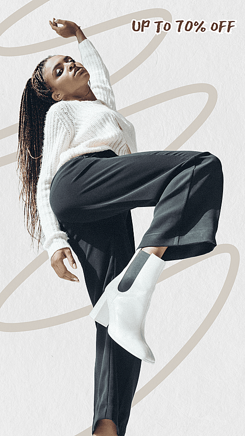 Simple Shopping Festival Women's Wear Discount Ecommerce Story