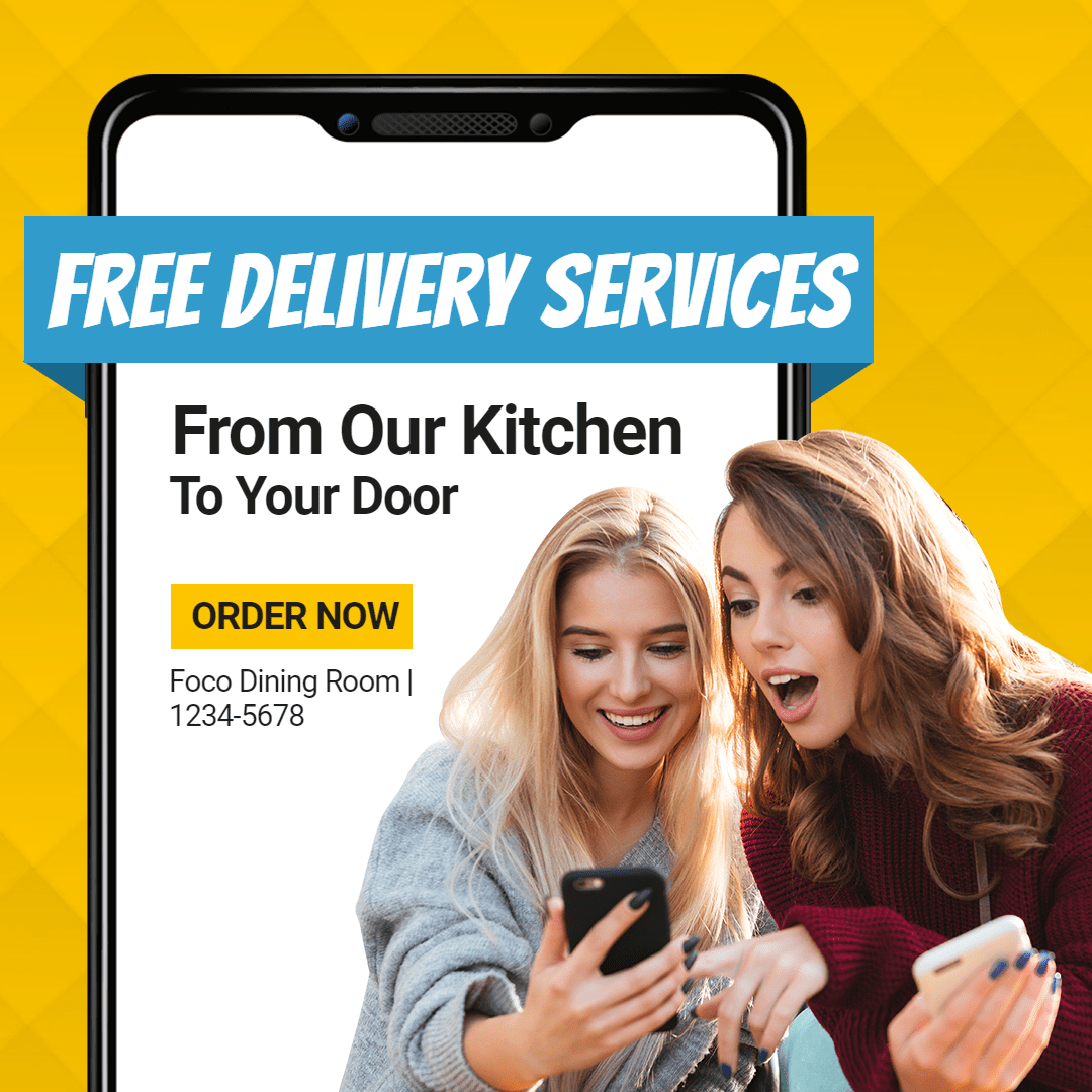 Creative Free Delivery Service Ecommerce Story