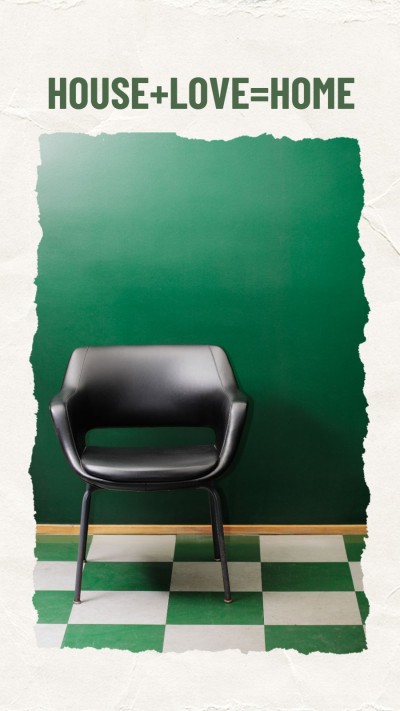 Retro Paper Tear Style Furniture Promotion Ecommerce Story
