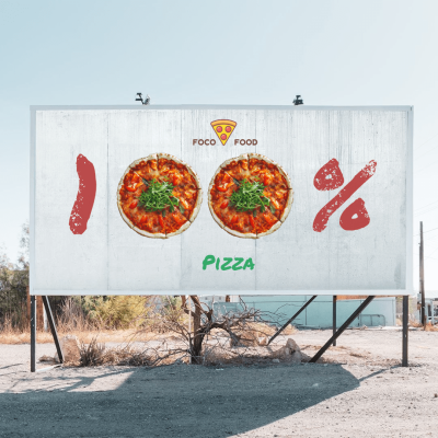 Delicious Food Promotion Template Fashion Simple Style Poster Ecommerce Product